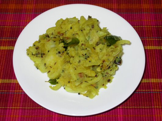 potato - dry curry