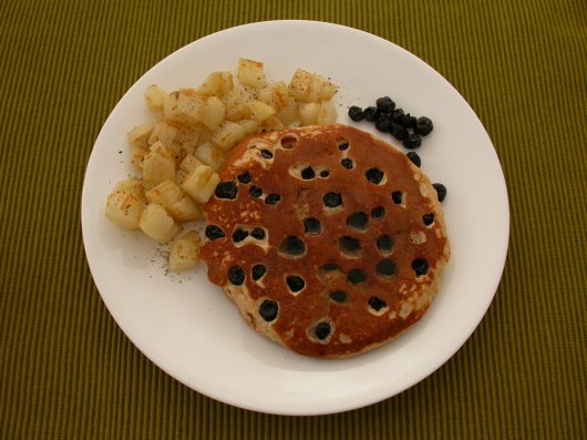 Pancake and hashbrown
