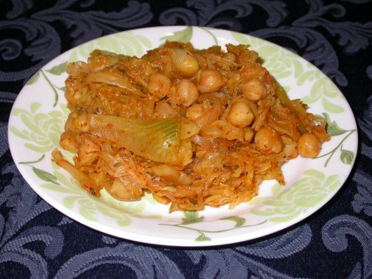 spiced cabbage