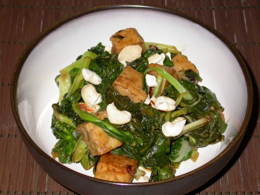 tempeh stir fry